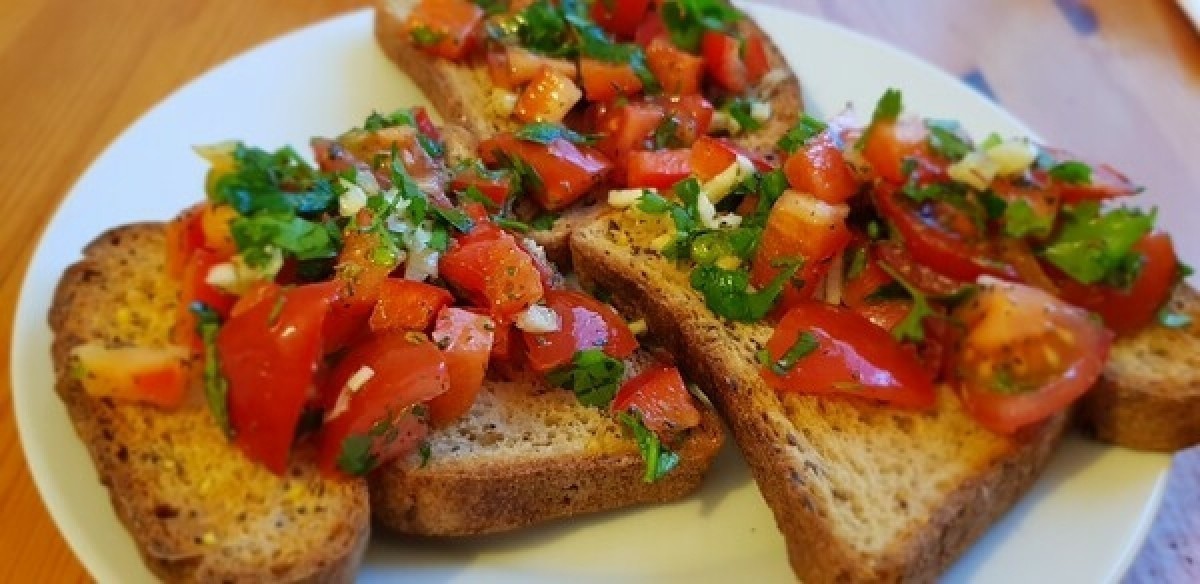 Przepis na Bruschetta z papryką