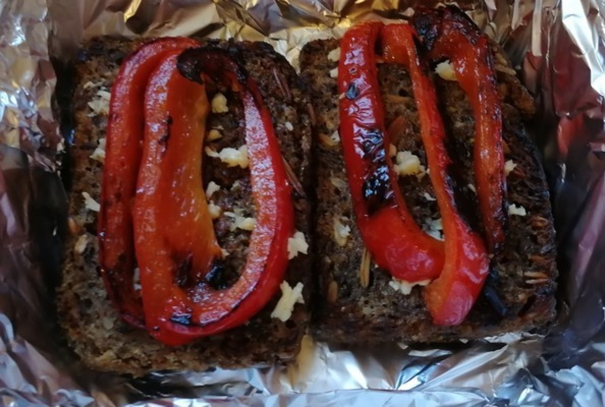 Przepis na Bruschetta z papryką
