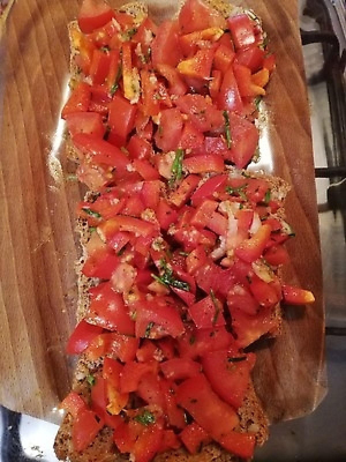 Przepis na Bruschetta z papryką