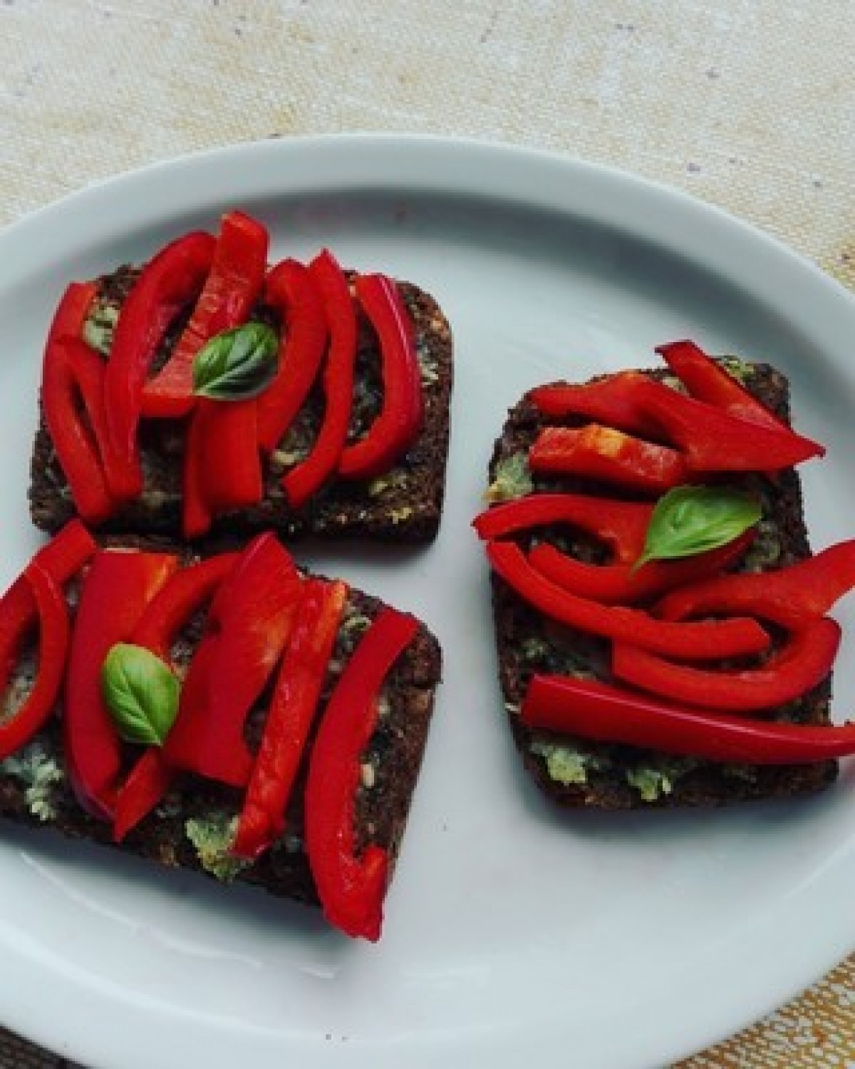 Przepis na Bruschetta z papryką