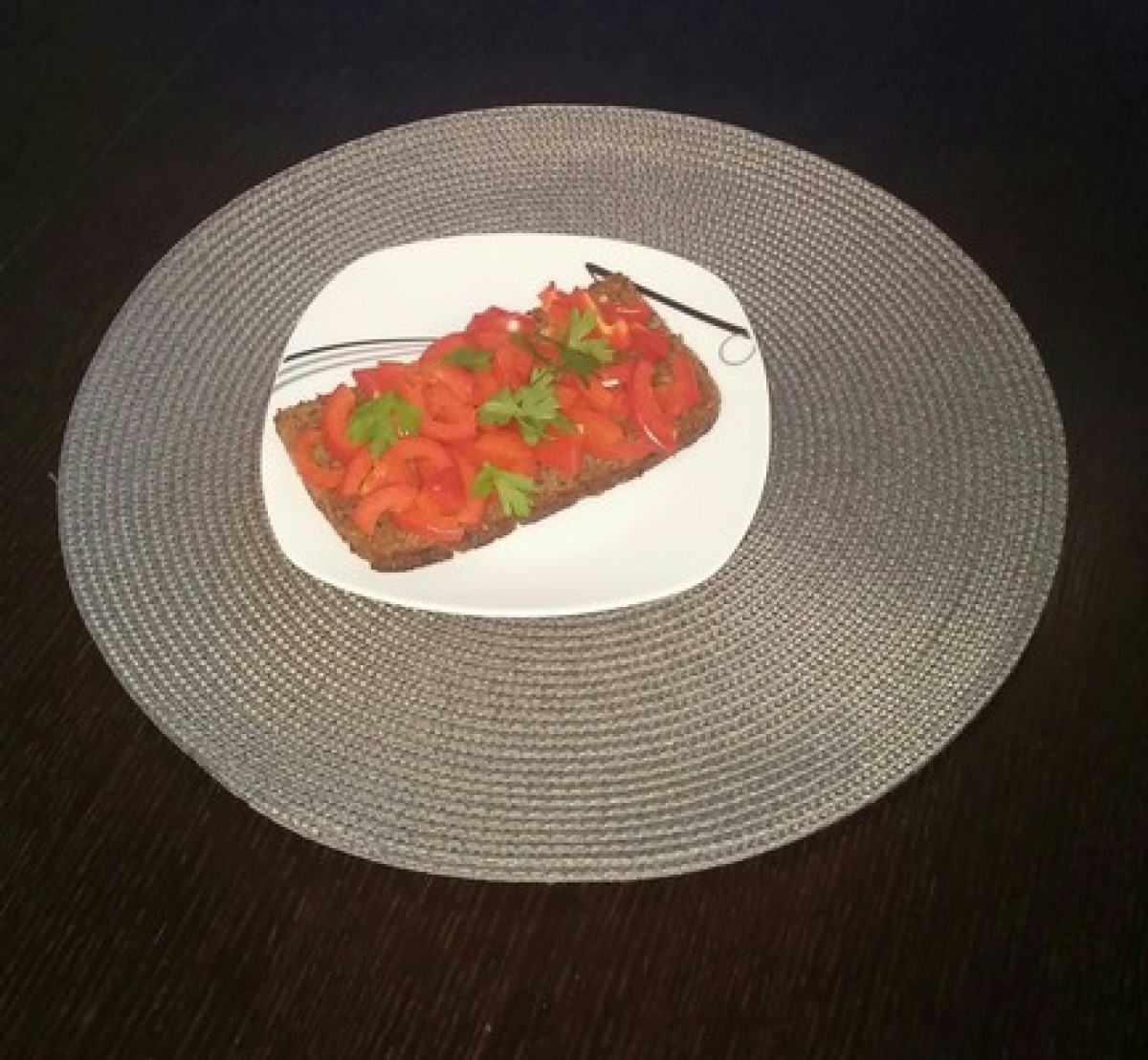 Przepis na Bruschetta z papryką