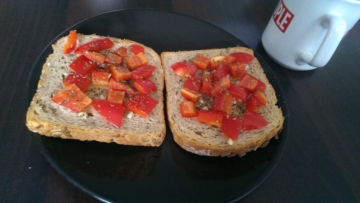 Przepis na Bruschetta z papryką