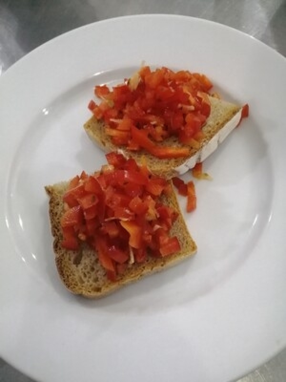Przepis na Bruschetta z papryką
