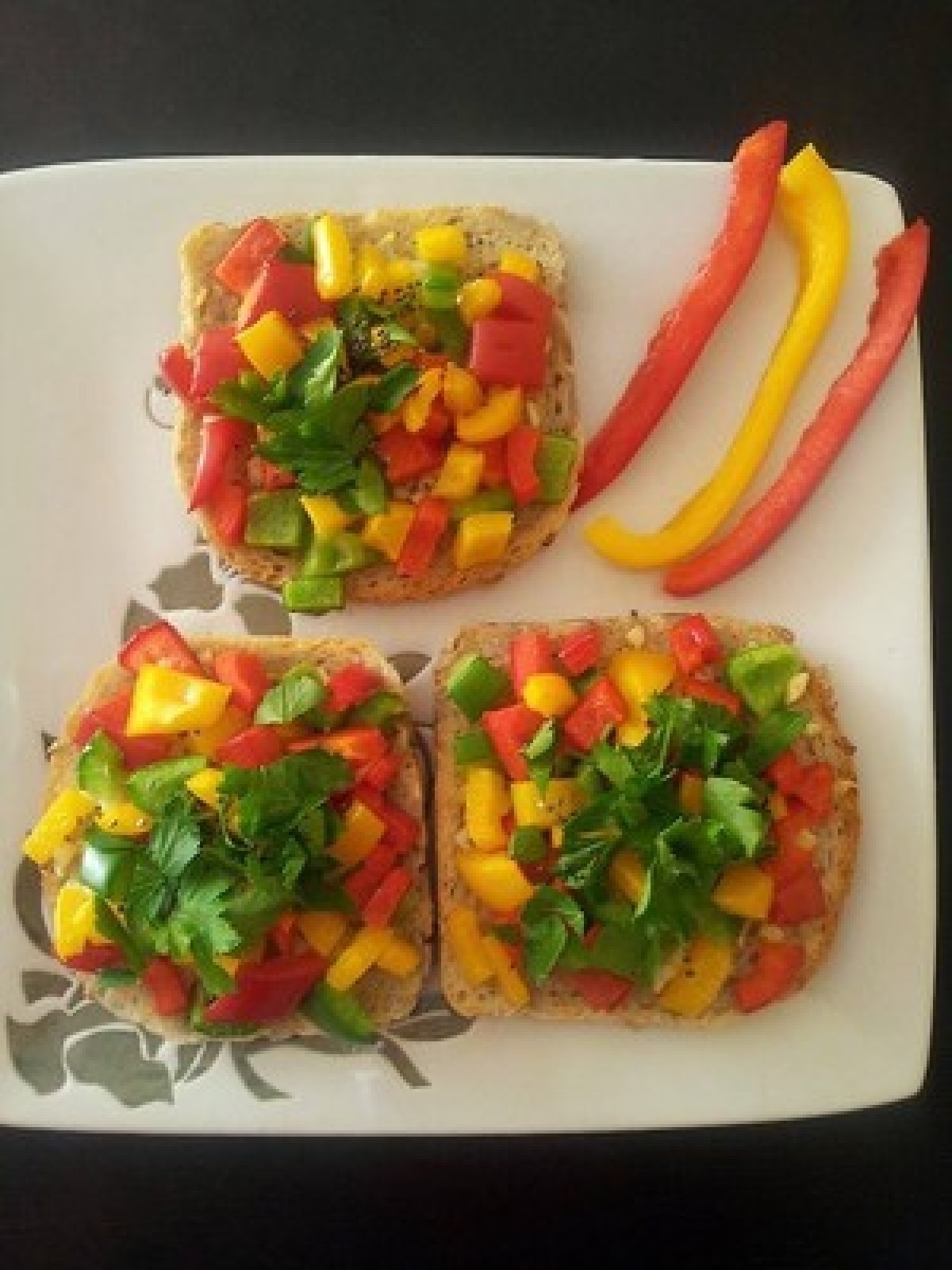 Przepis na Bruschetta z papryką