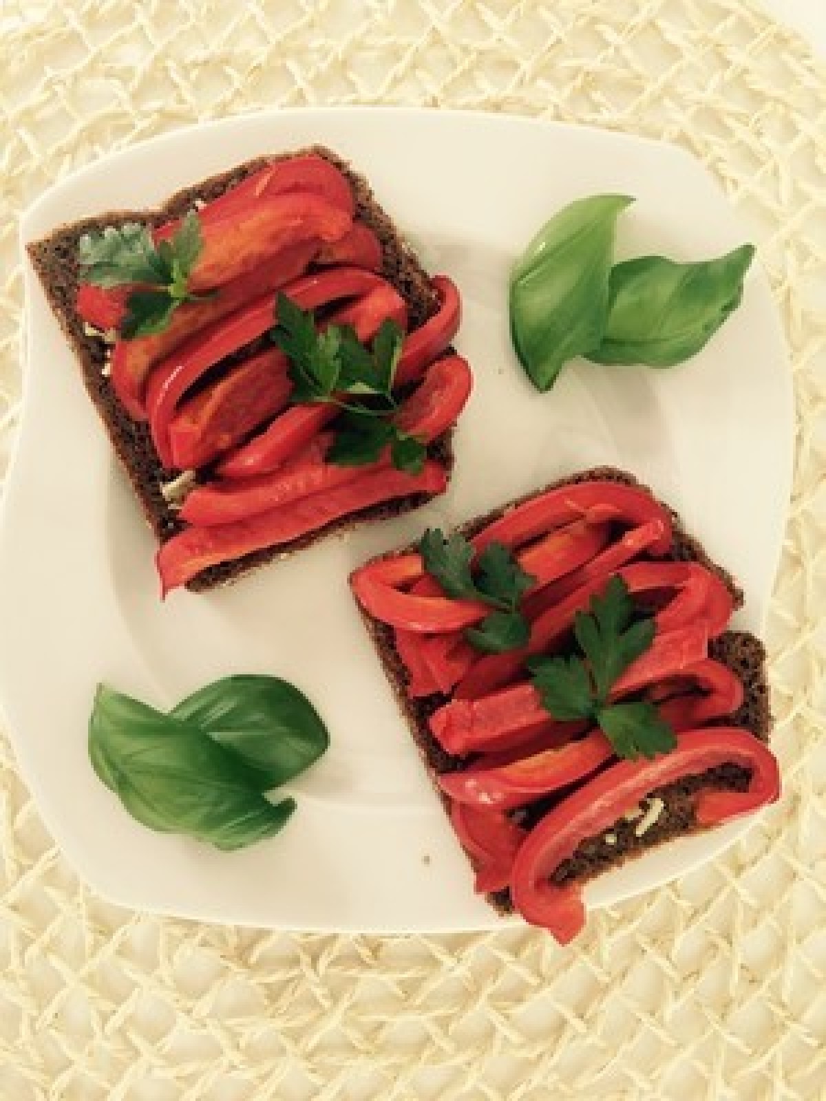 Przepis na Bruschetta z papryką