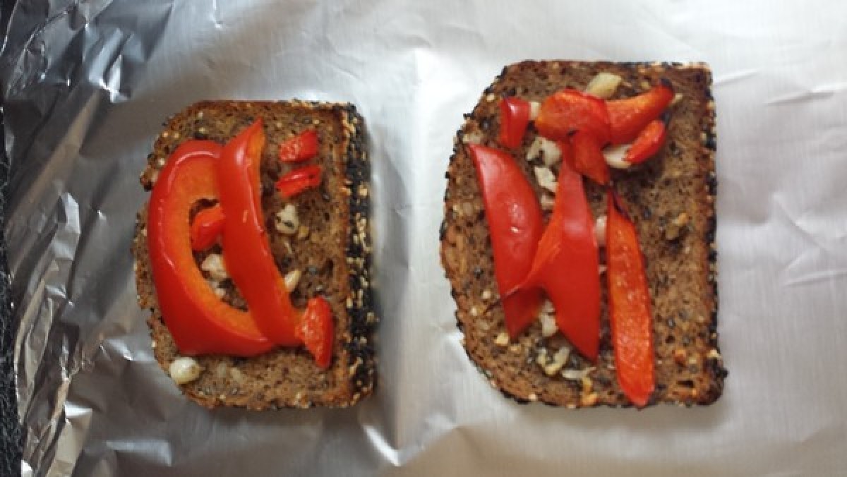 Przepis na Bruschetta z papryką