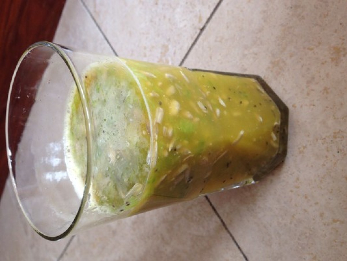 Przepis na Sok z pomarańczy, kiwi i nasion
