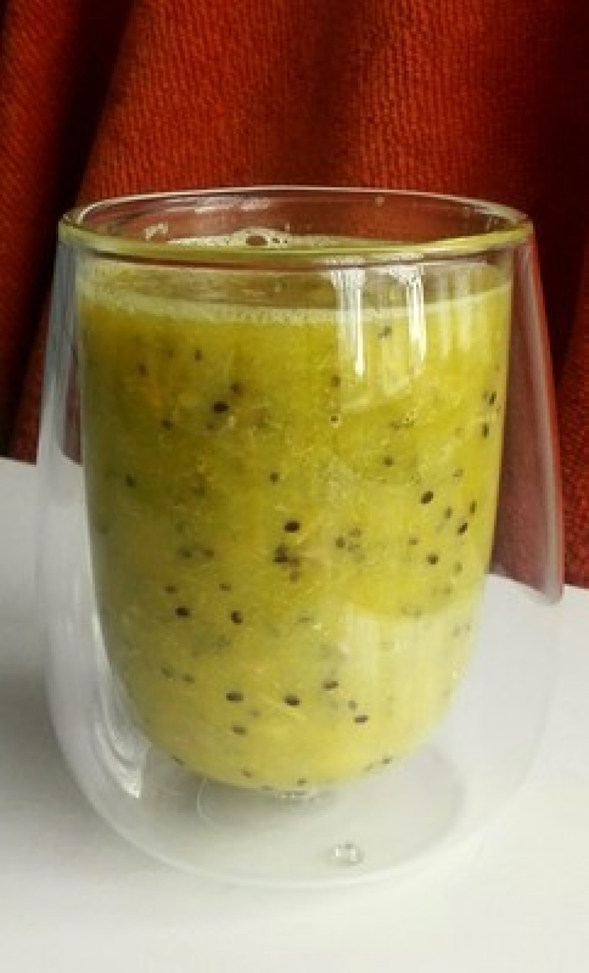 Przepis na Sok z pomarańczy, kiwi i nasion