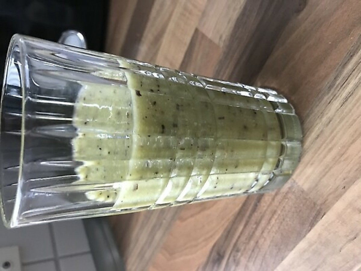 Przepis na Sok z pomarańczy, kiwi i nasion