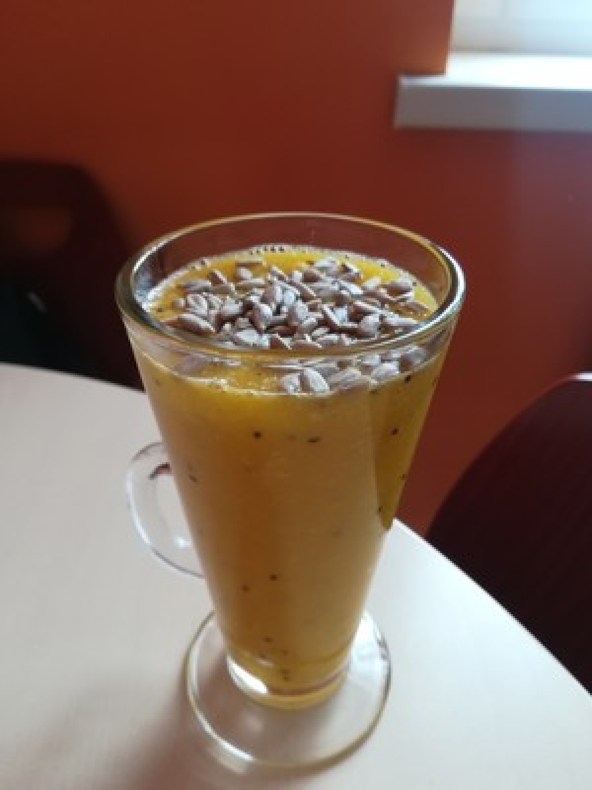 Przepis na Sok z pomarańczy, kiwi i nasion