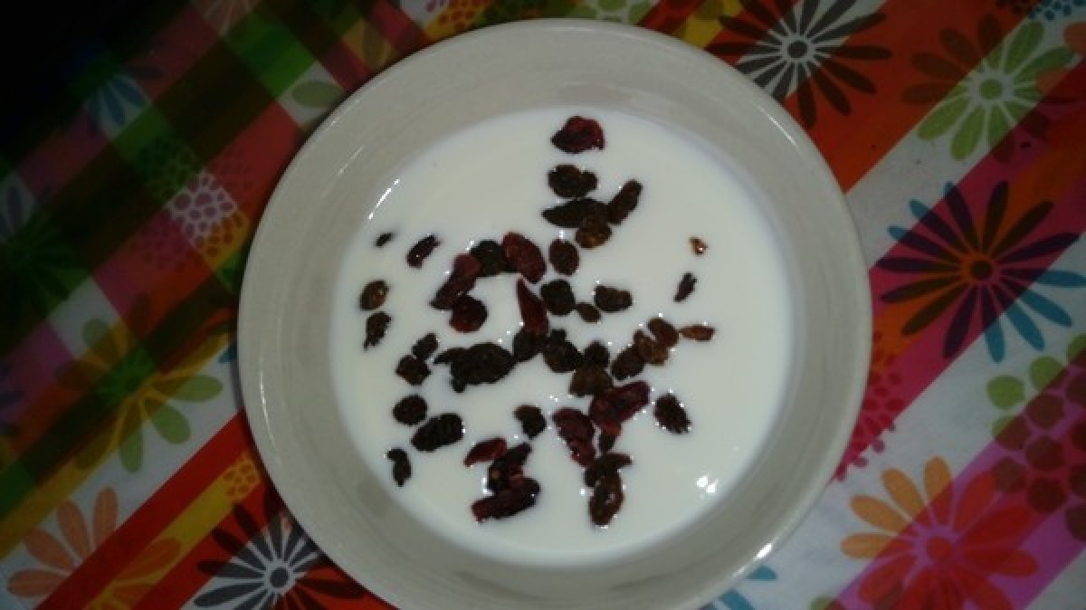 Przepis na Jogurt z rodzynkami