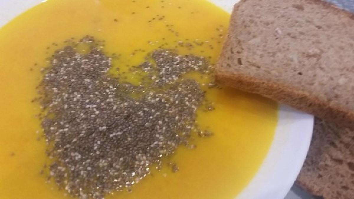 Przepis na Krem marchwiowo-pomarańczowy z imbirem