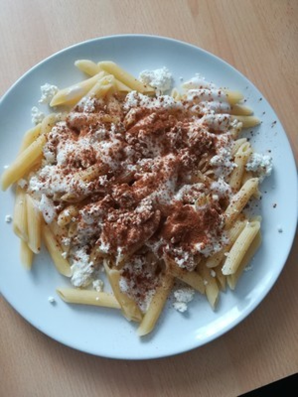 Przepis na Makaron z serem i cynamonem