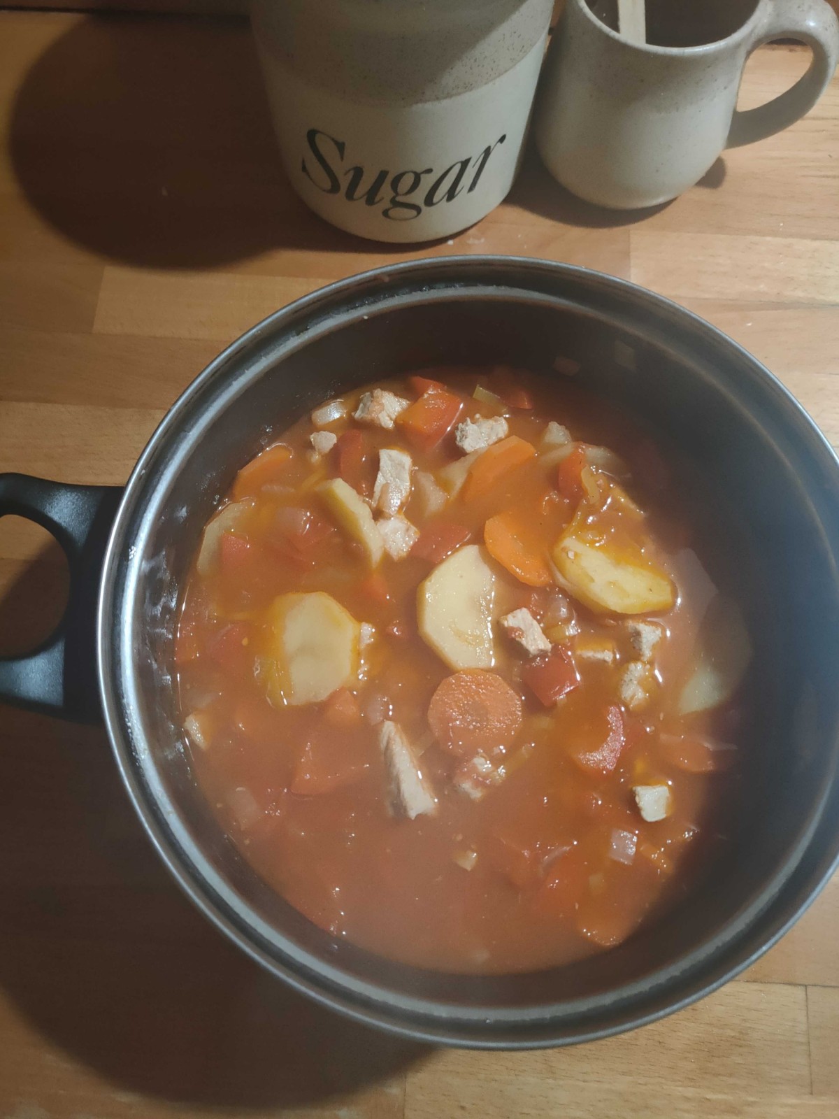 Przepis na Ziemniaki z pomidorami i papryką
