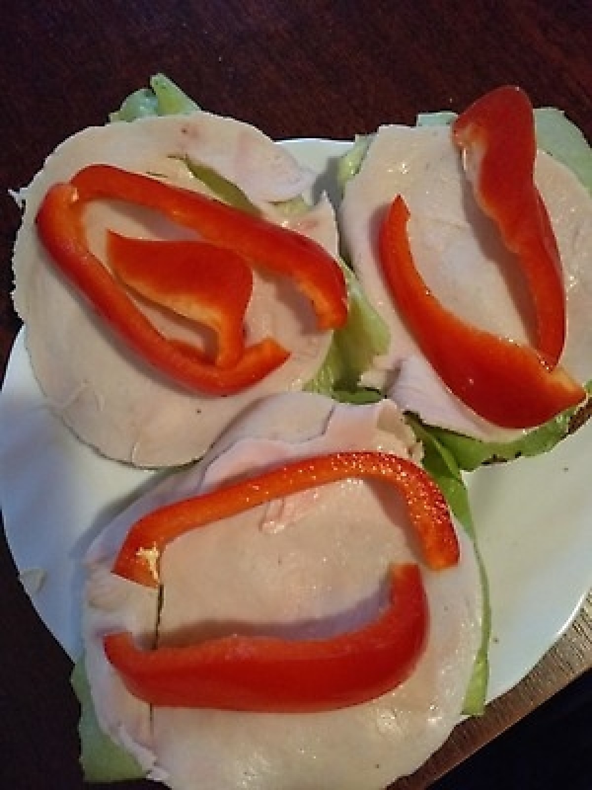 Przepis na Kanapka z szynką i papryką