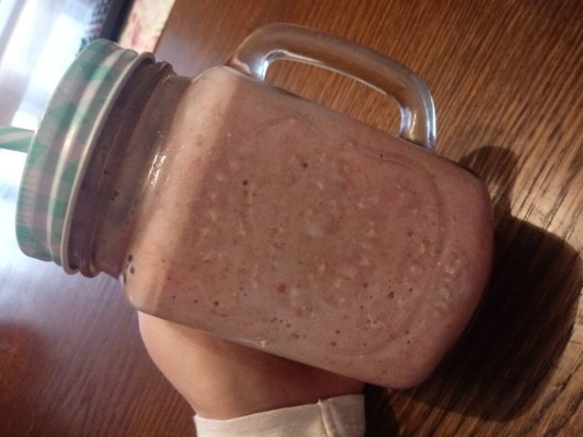 Przepis na Krem bananowo-truskawkowy