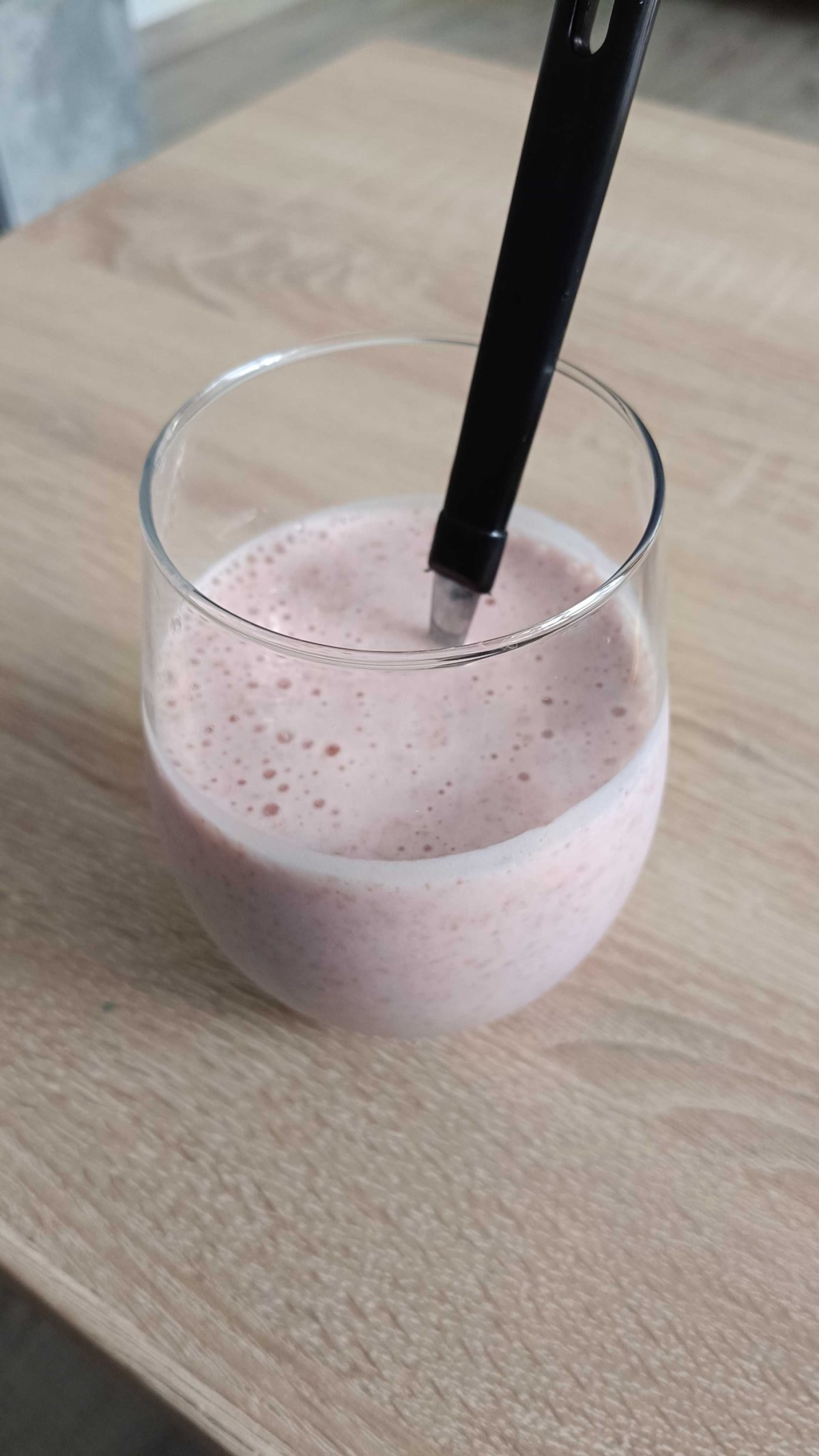 Przepis na Krem bananowo-truskawkowy
