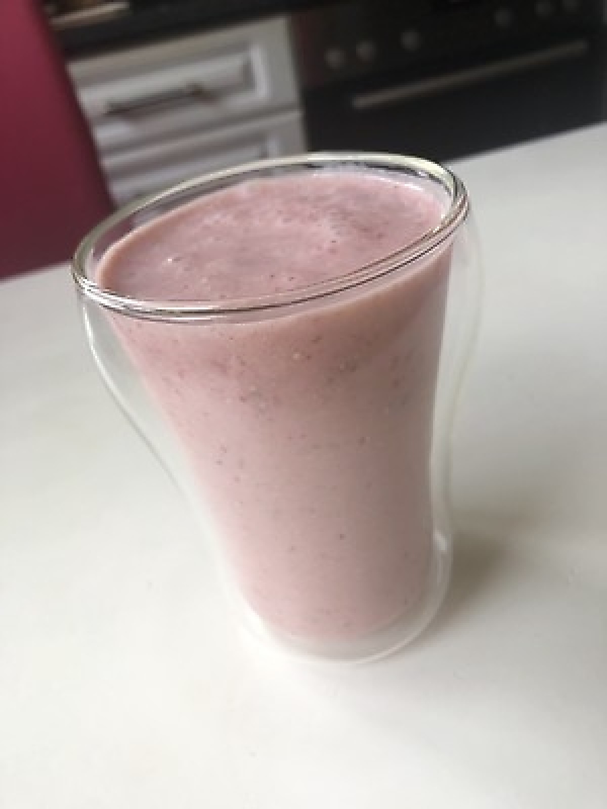 Przepis na Krem bananowo-truskawkowy