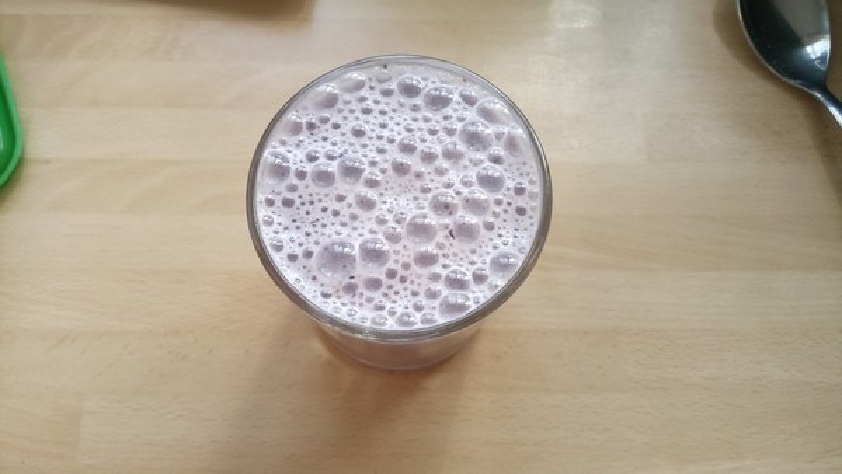 Przepis na Krem bananowo-truskawkowy