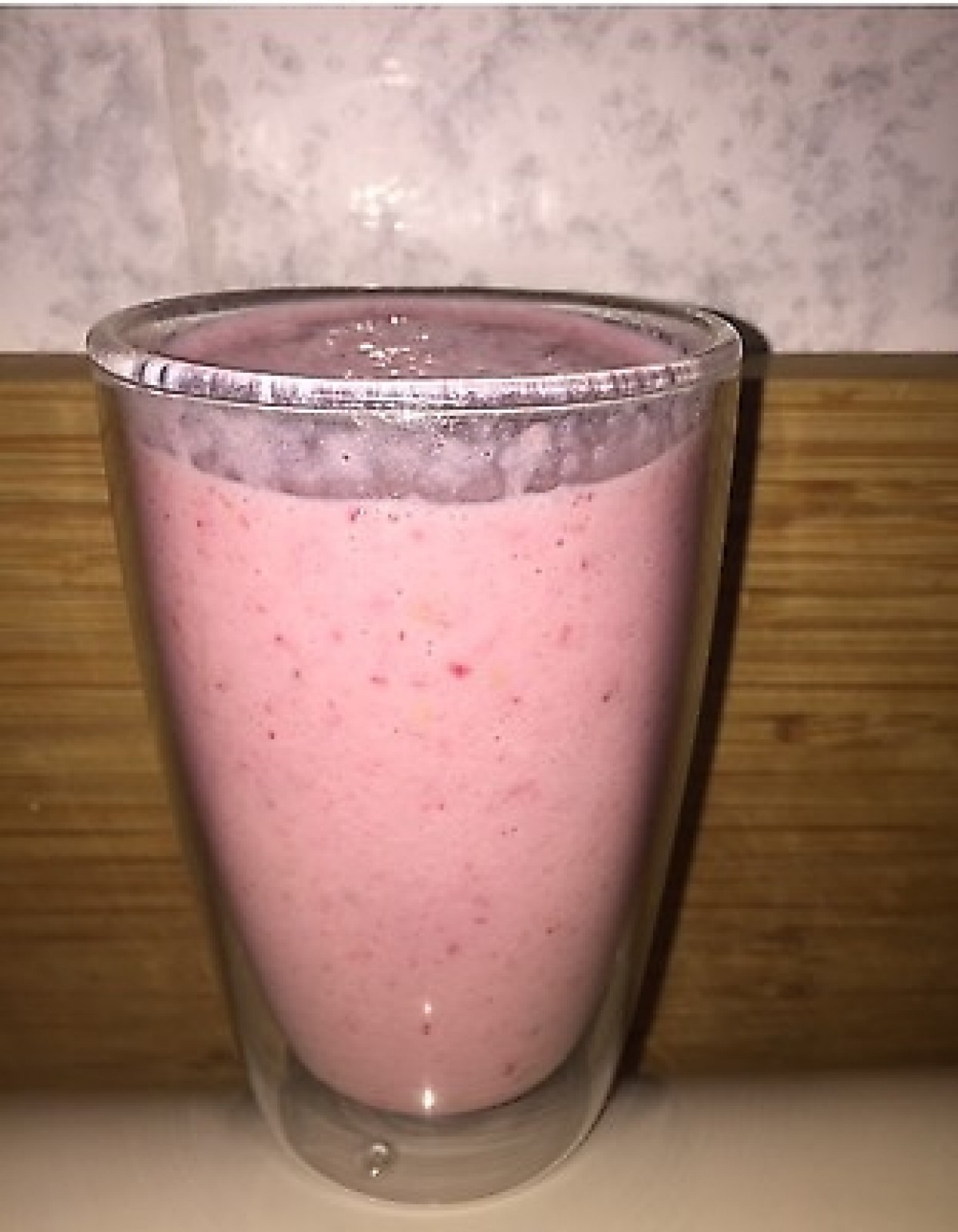 Przepis na Krem bananowo-truskawkowy