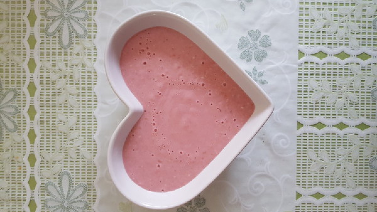 Przepis na Krem bananowo-truskawkowy