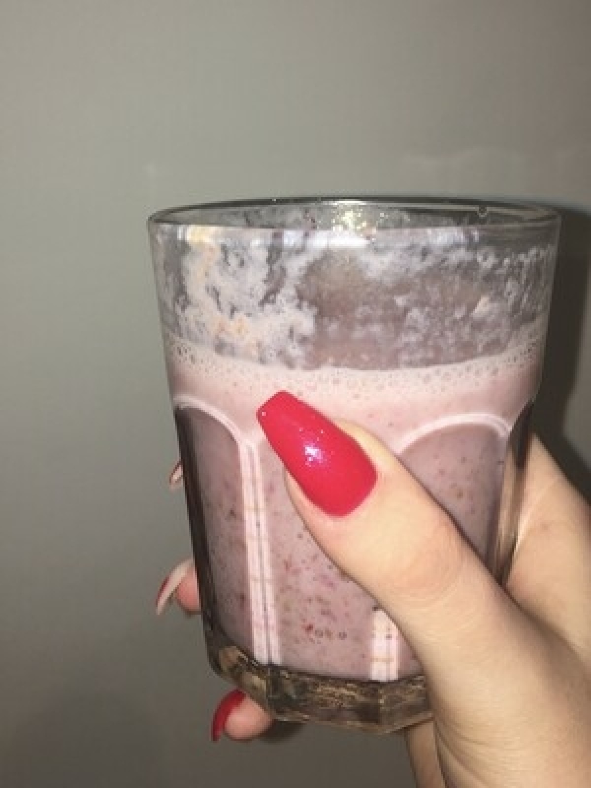 Przepis na Krem bananowo-truskawkowy