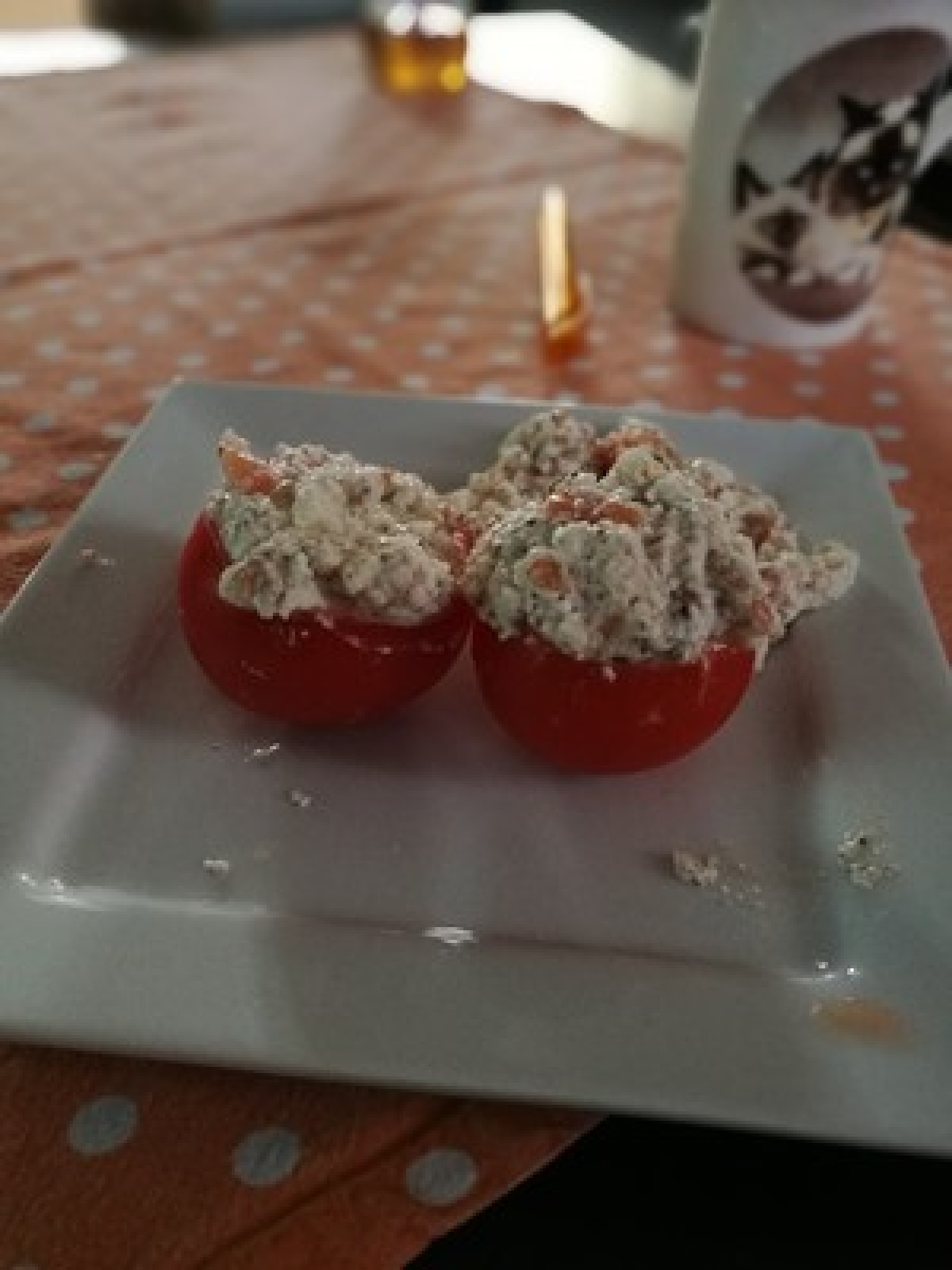 Przepis na Pomidory faszerowane twarożkiem