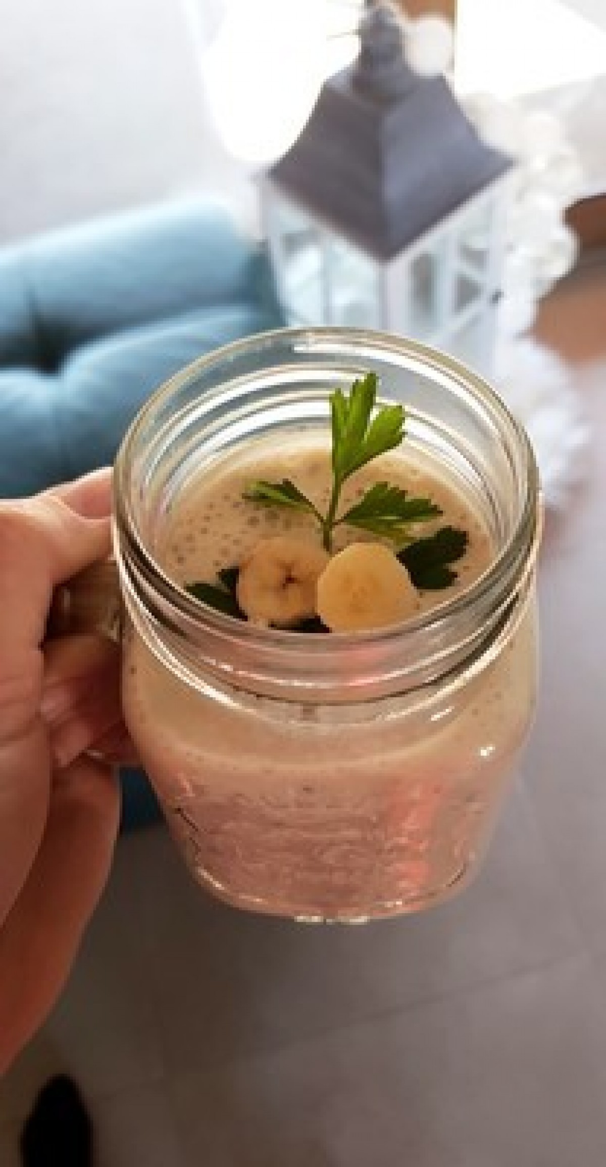 Przepis na Kefir z bananem i cynamonem
