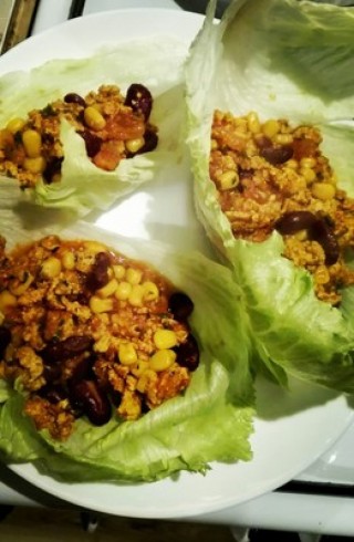 Burritos w sałacie