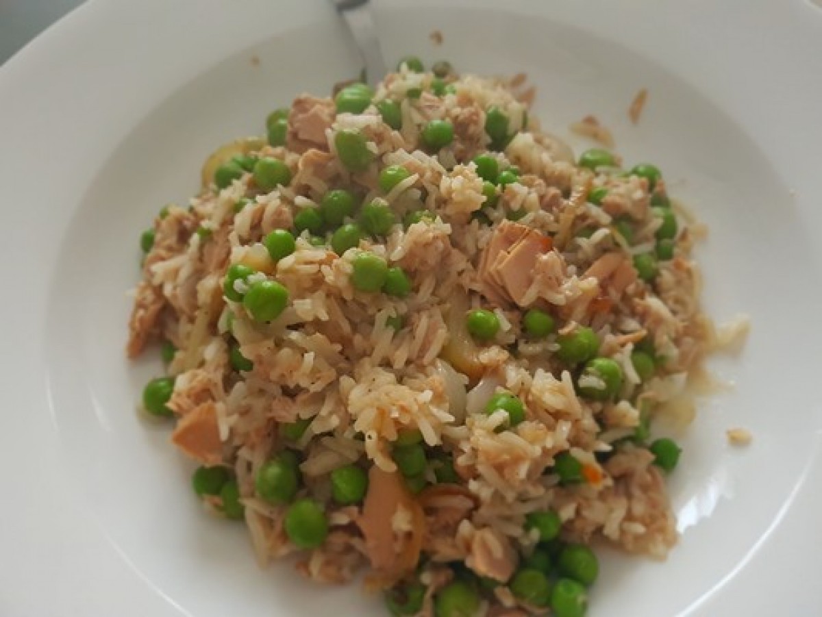 Risotto z tuńczykiem