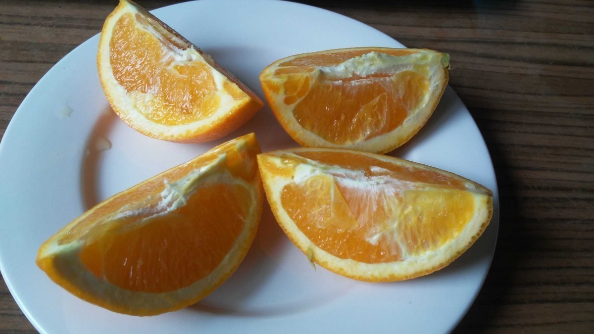 Przepis na Pomarańcza, nasiona słonecznika