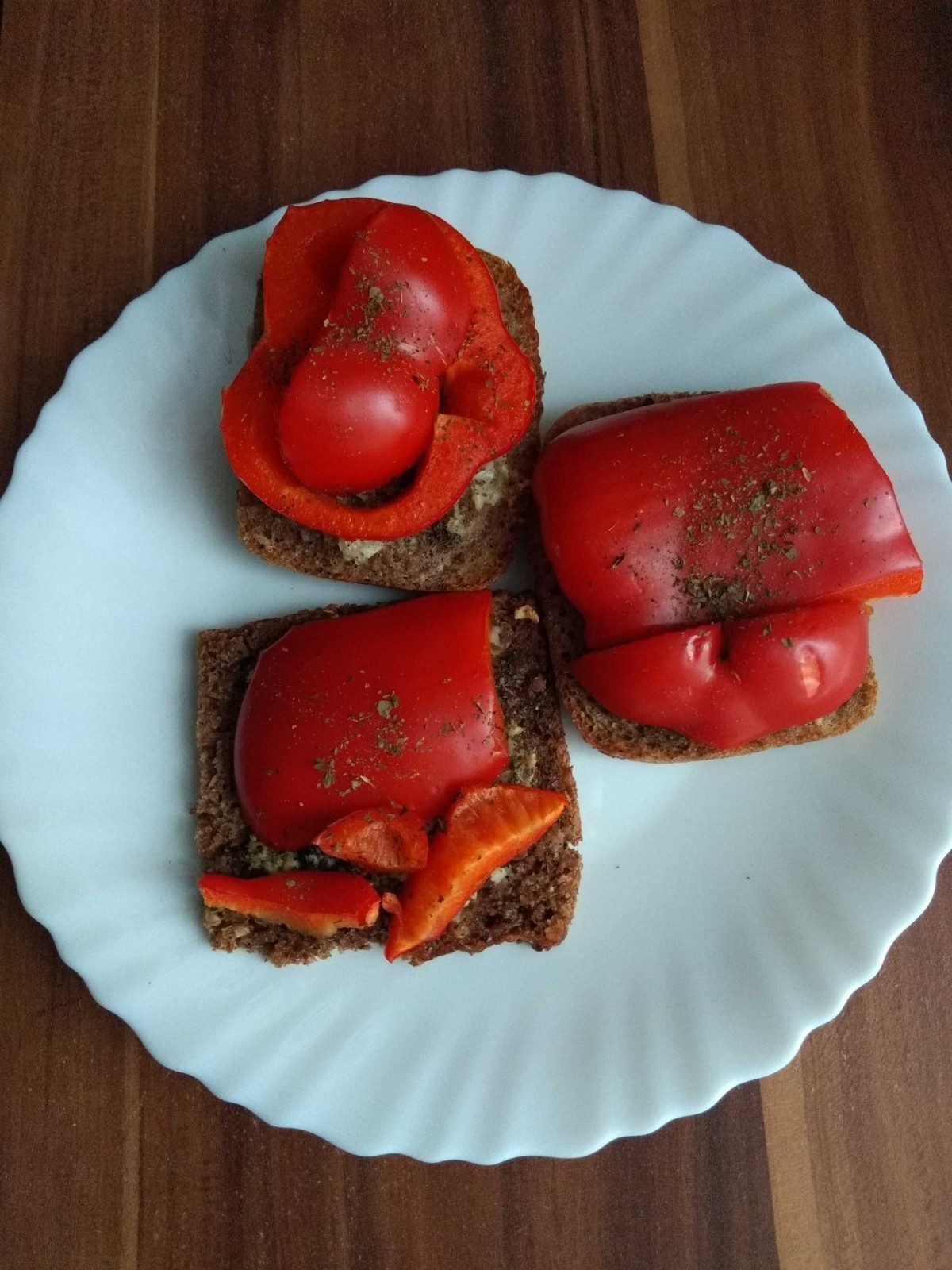 Przepis na Bruschetta z papryką