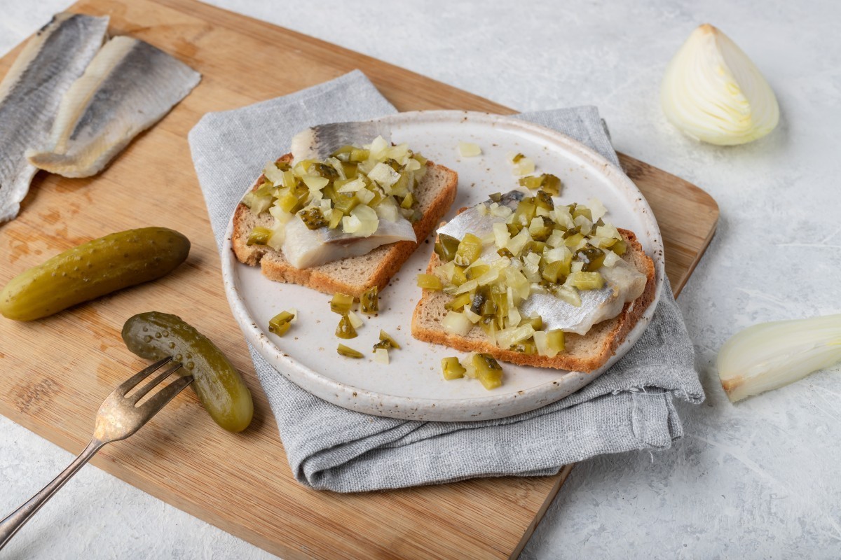 Recept voor Boterham met haring