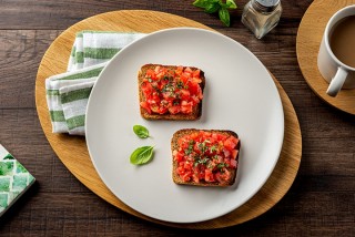 Pomidorowa bruschetta (a'la Nigella Lawson)