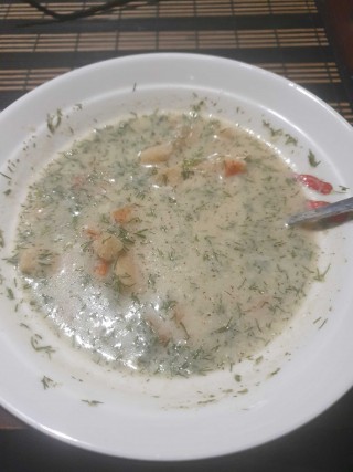 Zupa z dorszem i koperkiem