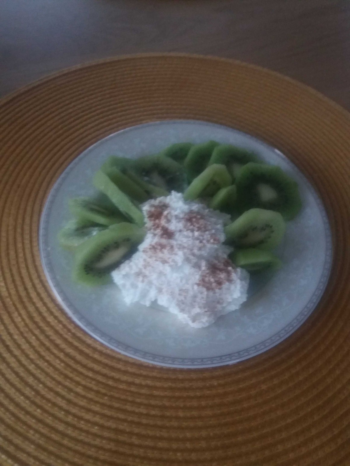 Twarożek z kiwi