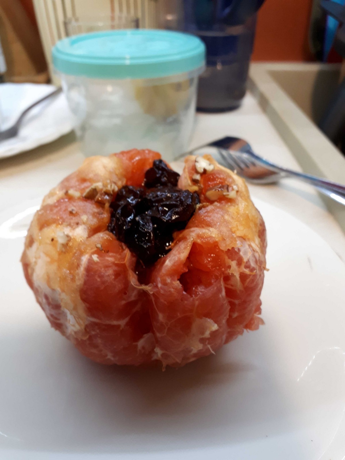 Przepis na Pieczony grejpfrut