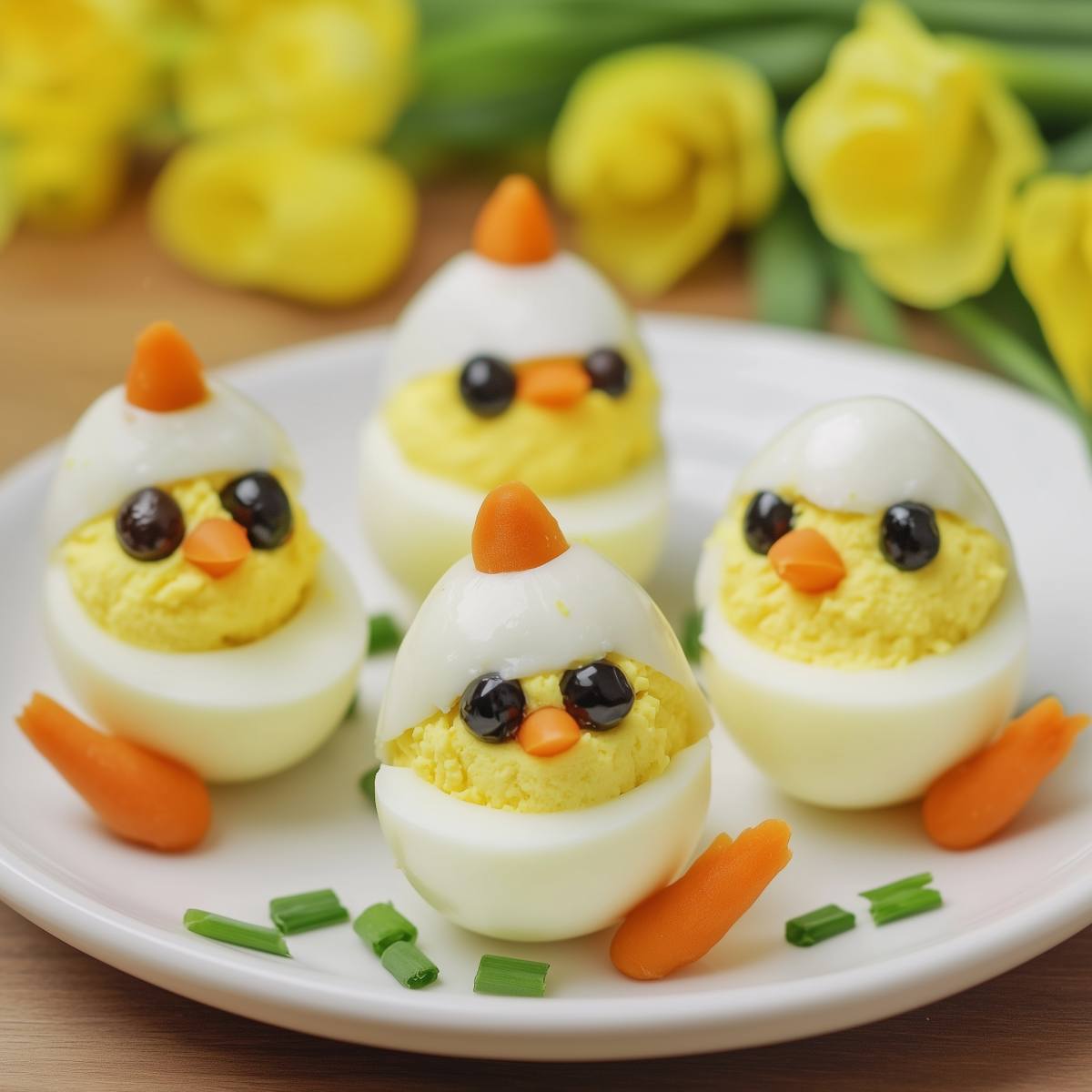 Œufs farcis de Pâques