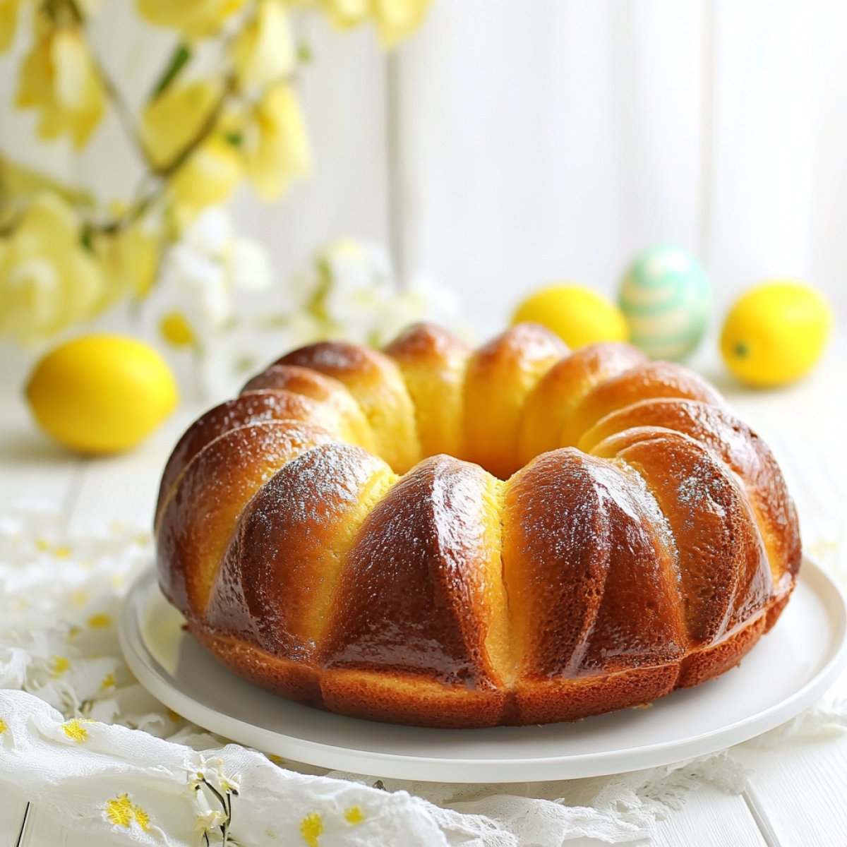 Babka de Pâques légère au skyr