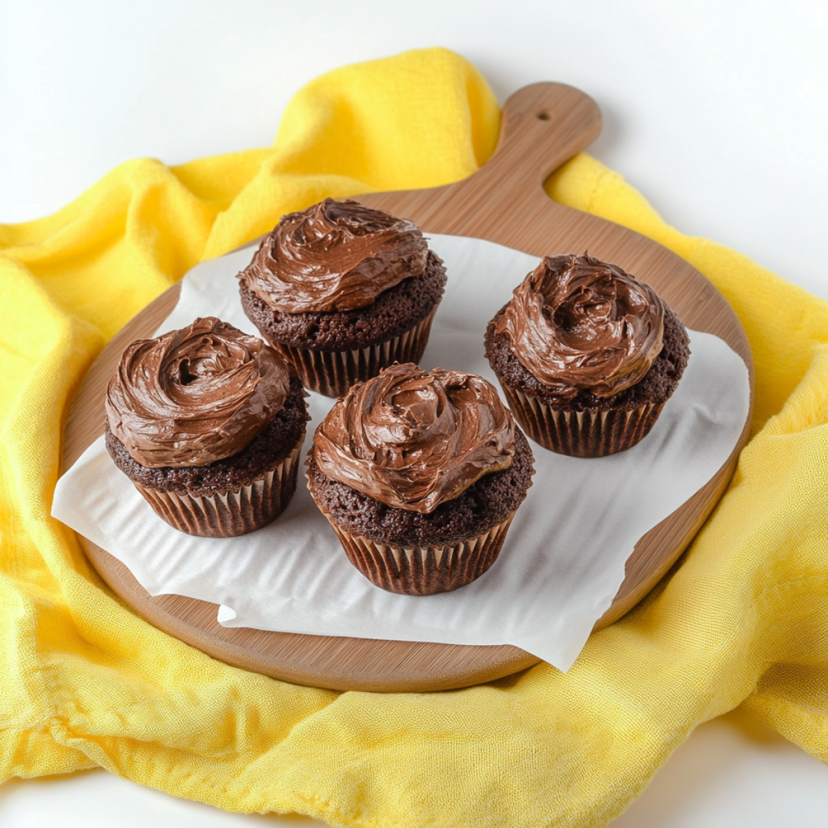 Muffin al Cioccolato con Crema al Cioccolato