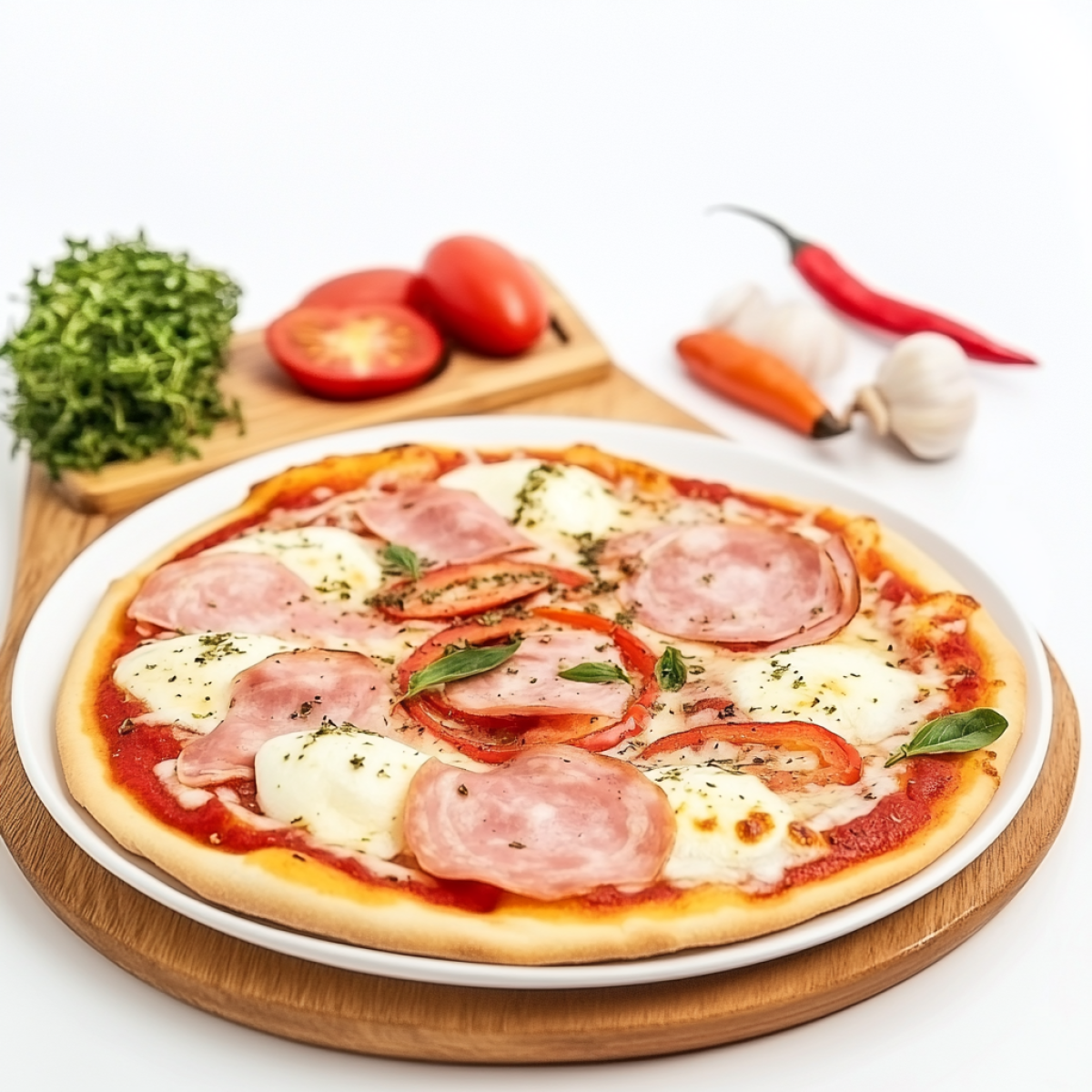 Pizza piccante con Skyr