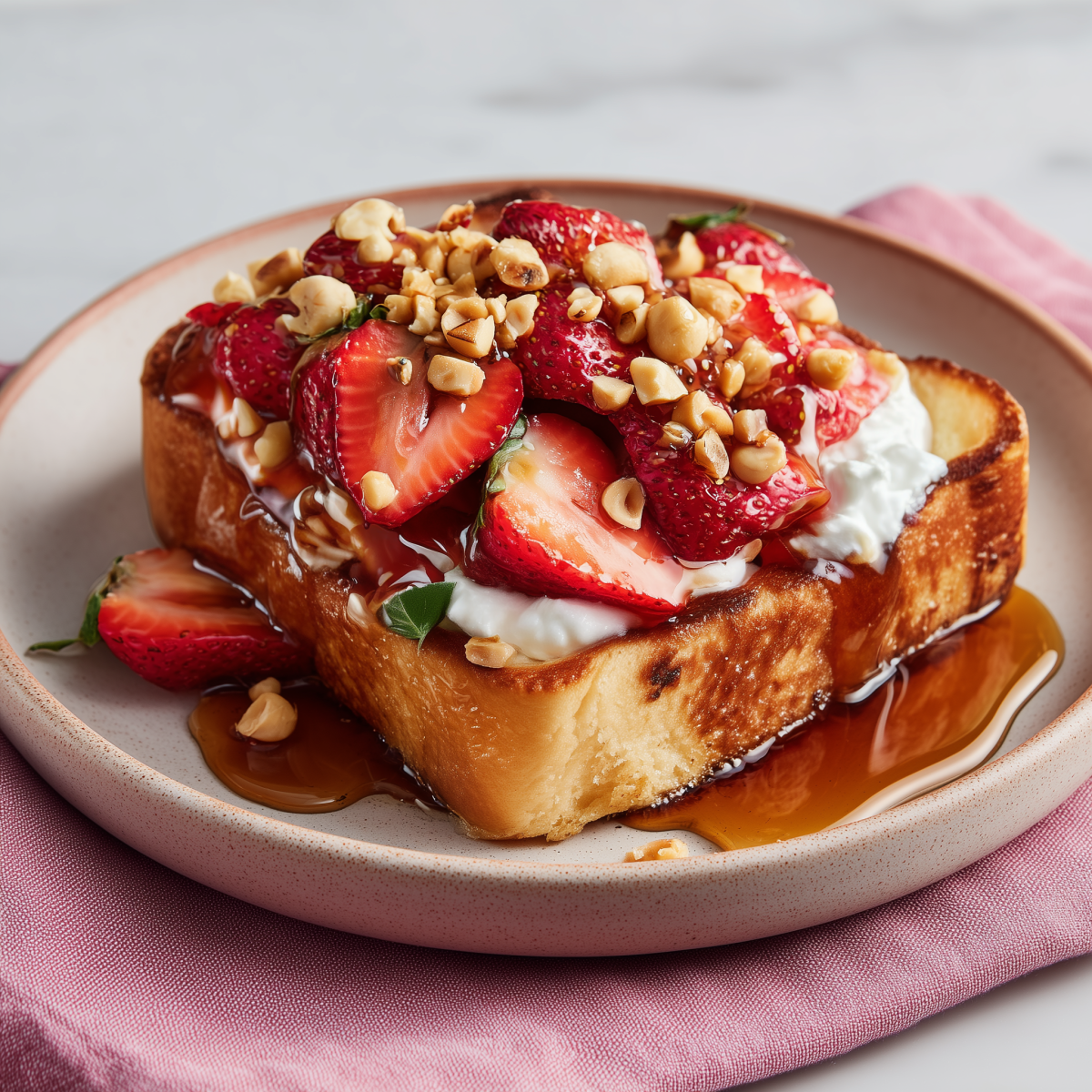 Pain perdu façon tiramisu