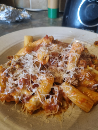 Ragu pasta bake
