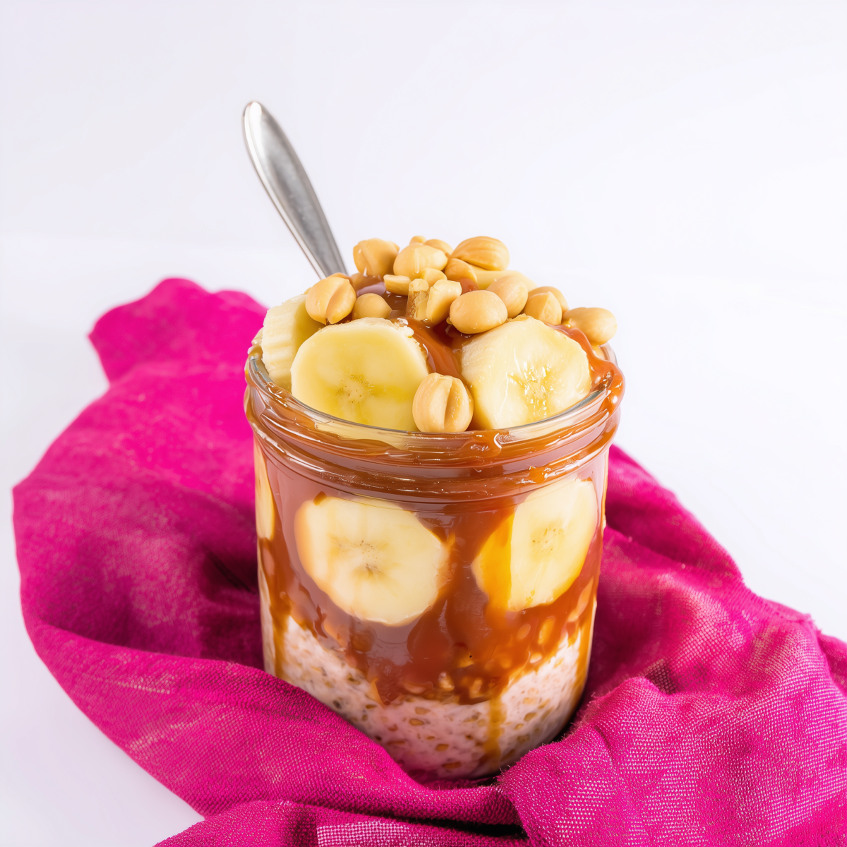 Overnight Oatmeal "Banoffee" Style