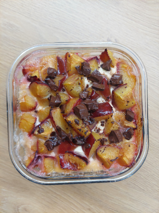 Owsianka ze śliwkami