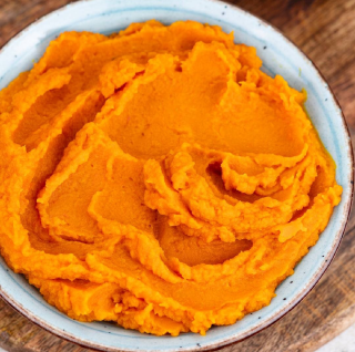 Puree z dyni Hokkaido