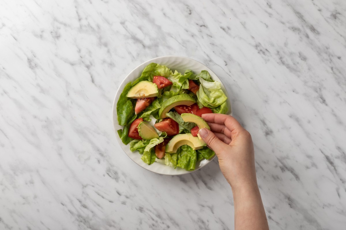 Recept voor Salade met garnalen en avocado