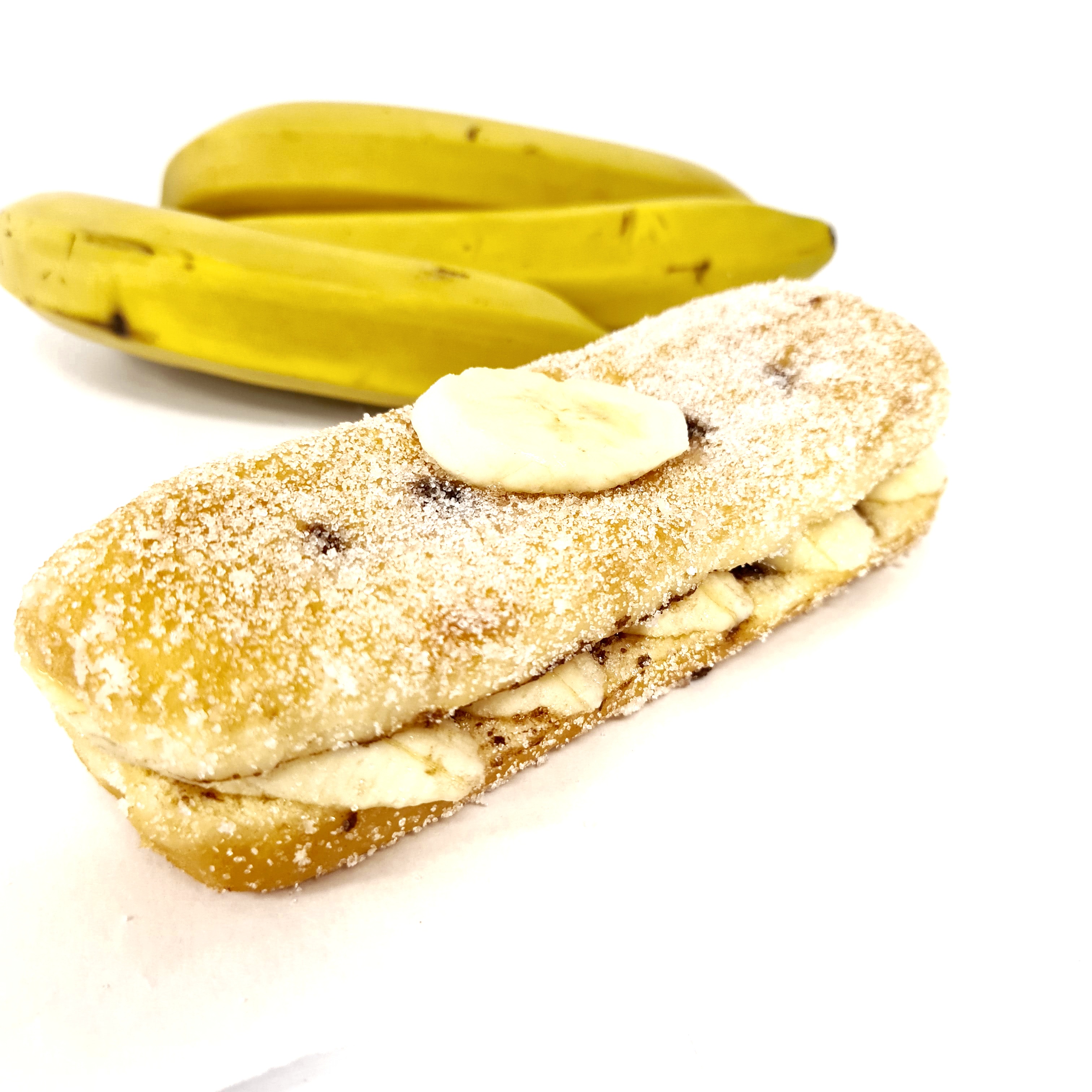 Long John Nutella-banaan donuts