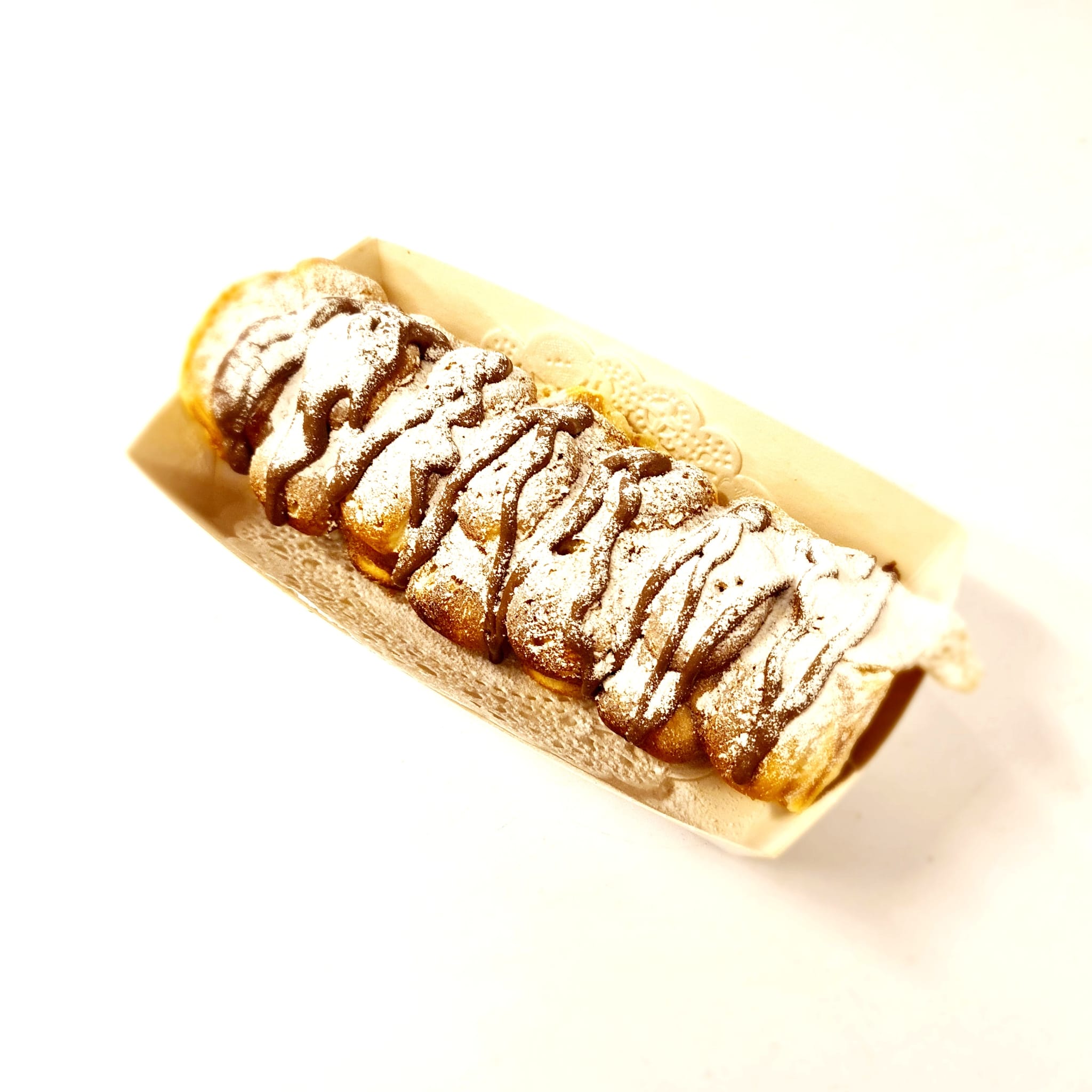 Bubblewafel Roll Nutella pudding