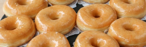 4 Glazed donuts